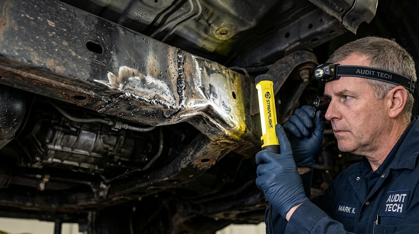 Chassis Structural Damage & Re-Weld Check