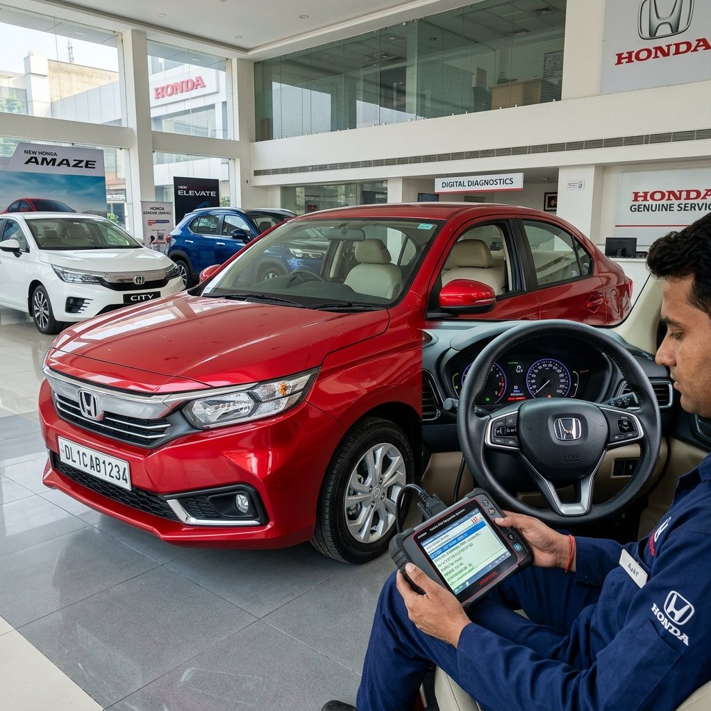 Honda Amaze switch diagnostics check