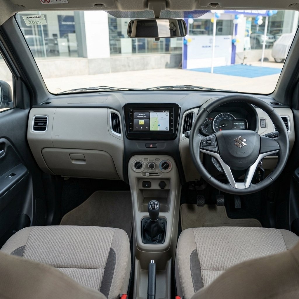 Maruti WagonR 2025 Smartplay Dashboard Console