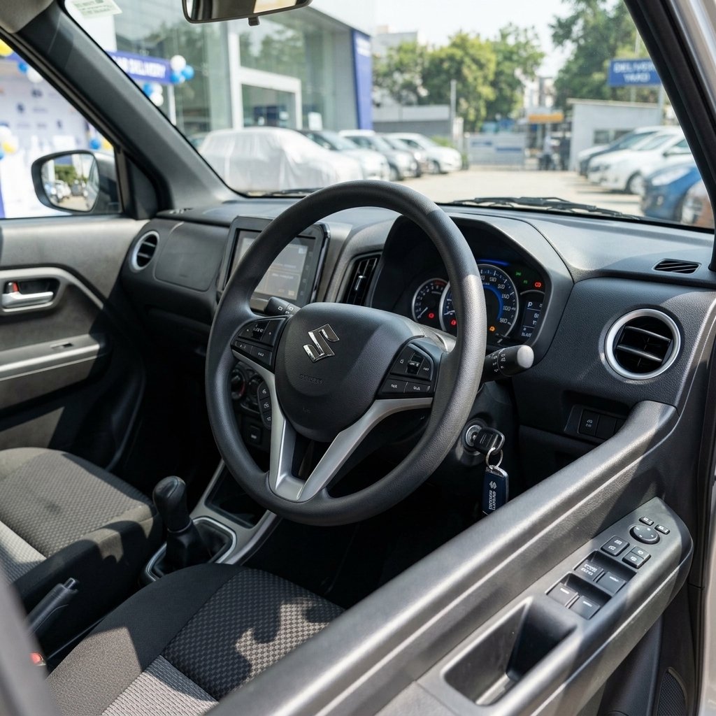 Maruti WagonR 2025 Driver Cockpit Dial Check